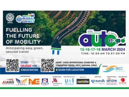 Gujarat Prepares for Excellence in Mobility at the Surat International Auto Expo 2024 | Gujarat Prepares for Excellence in Mobility at the Surat International Auto Expo 2024 Gujarat Prepares for Excellence in Mobility at the Surat International Auto Expo 2024 | Gujarat Prepares for Excellence in Mobility at the Surat International Auto Expo 2024