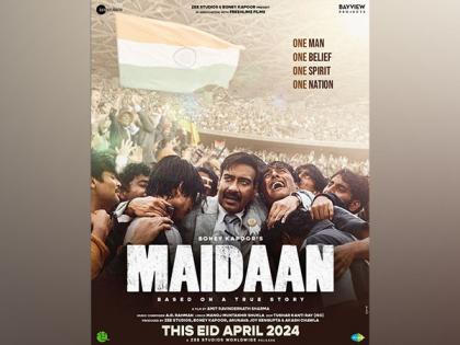 'Maidaan' trailer: Ajay Devgn plays inspiring coach, moviegoers reminded of SRK's 'Chak De! India' | 'Maidaan' trailer: Ajay Devgn plays inspiring coach, moviegoers reminded of SRK's 'Chak De! India' 'Maidaan' trailer: Ajay Devgn plays inspiring coach, moviegoers reminded of SRK's 'Chak De! India' | 'Maidaan' trailer: Ajay Devgn plays inspiring coach, moviegoers reminded of SRK's 'Chak De! India'