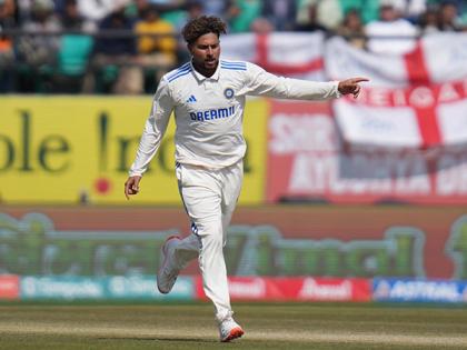 "I liked the Zak Crawley wicket": India spinner Kuldeep Yadav after day one of Dharamashala Test | "I liked the Zak Crawley wicket": India spinner Kuldeep Yadav after day one of Dharamashala Test