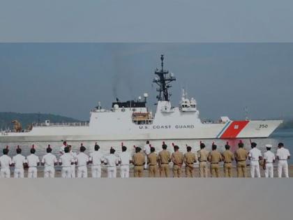 US Coast Guard Ship Bertholf visits Port Blair for joint exercise "Sea Defenders-2024" with Indian Coast Guard | US Coast Guard Ship Bertholf visits Port Blair for joint exercise "Sea Defenders-2024" with Indian Coast Guard US Coast Guard Ship Bertholf visits Port Blair for joint exercise "Sea Defenders-2024" with Indian Coast Guard | US Coast Guard Ship Bertholf visits Port Blair for joint exercise "Sea Defenders-2024" with Indian Coast Guard