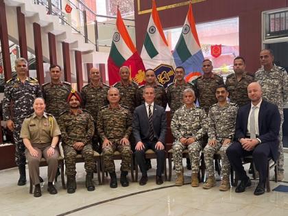 US envoy Garcetti discusses defence strategy with Indian military leaders, educators | US envoy Garcetti discusses defence strategy with Indian military leaders, educators US envoy Garcetti discusses defence strategy with Indian military leaders, educators | US envoy Garcetti discusses defence strategy with Indian military leaders, educators