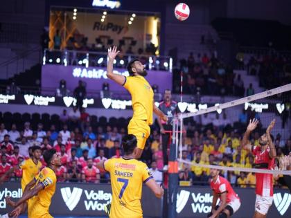 PVL: Calicut Heroes knock out Chennai Blitz with dominant win | PVL: Calicut Heroes knock out Chennai Blitz with dominant win