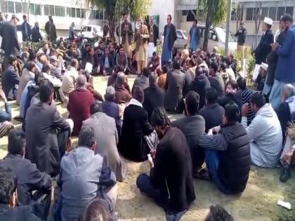 PoK: Secretariat employees association holds rally, demands fair treatment | PoK: Secretariat employees association holds rally, demands fair treatment