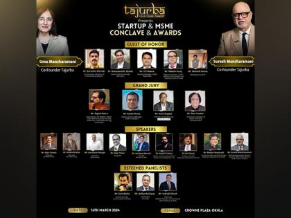Tajurba Startup and MSME Conclave Cum Awards: A Gateway to Business Growth and Networking | Tajurba Startup and MSME Conclave Cum Awards: A Gateway to Business Growth and Networking Tajurba Startup and MSME Conclave Cum Awards: A Gateway to Business Growth and Networking | Tajurba Startup and MSME Conclave Cum Awards: A Gateway to Business Growth and Networking