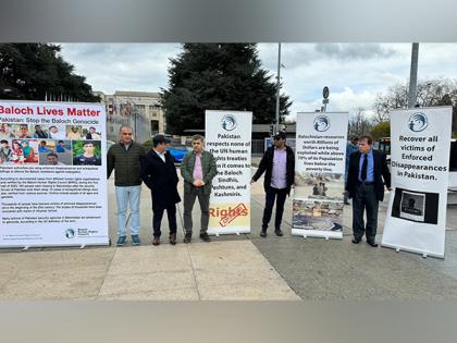 Baloch activists raise 'anti-Pakistan' slogans at UNHRC in Geneva | Baloch activists raise 'anti-Pakistan' slogans at UNHRC in Geneva Baloch activists raise 'anti-Pakistan' slogans at UNHRC in Geneva | Baloch activists raise 'anti-Pakistan' slogans at UNHRC in Geneva
