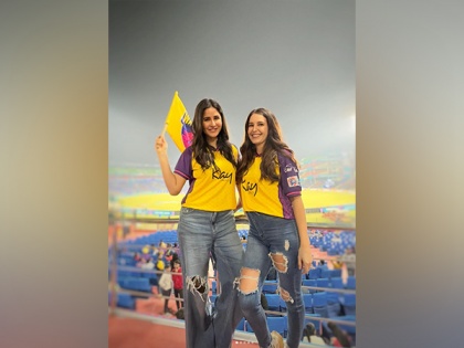 Check Out: Katrina Kaif Shares Pics With Her Sister Isabelle From WPL Match, Poses With UP Warriorz Team | Check Out: Katrina Kaif Shares Pics With Her Sister Isabelle From WPL Match, Poses With UP Warriorz Team