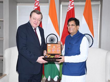 Belarussian FM, Union minister Piyush Goyal highlight need to create awareness on business opportunities in two countries | Belarussian FM, Union minister Piyush Goyal highlight need to create awareness on business opportunities in two countries