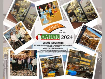Venus Industries Sets New Standards with Innovative Cutlery Showcase at Aahar 2024 | Venus Industries Sets New Standards with Innovative Cutlery Showcase at Aahar 2024 Venus Industries Sets New Standards with Innovative Cutlery Showcase at Aahar 2024 | Venus Industries Sets New Standards with Innovative Cutlery Showcase at Aahar 2024