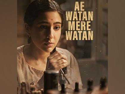 'Julia' track from Sara Ali Khan's 'Ae Watan Mere Watan' out now | 'Julia' track from Sara Ali Khan's 'Ae Watan Mere Watan' out now 'Julia' track from Sara Ali Khan's 'Ae Watan Mere Watan' out now | 'Julia' track from Sara Ali Khan's 'Ae Watan Mere Watan' out now