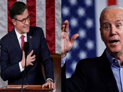 US President Biden, House Rep Mike Johnson urge Congress lawmakers to pass Ukraine aid | US President Biden, House Rep Mike Johnson urge Congress lawmakers to pass Ukraine aid US President Biden, House Rep Mike Johnson urge Congress lawmakers to pass Ukraine aid | US President Biden, House Rep Mike Johnson urge Congress lawmakers to pass Ukraine aid