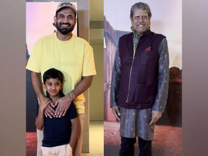 Kapil Dev, Irfan Pathan attend screening of Punjabi film 'Jahankilla' | Kapil Dev, Irfan Pathan attend screening of Punjabi film 'Jahankilla'