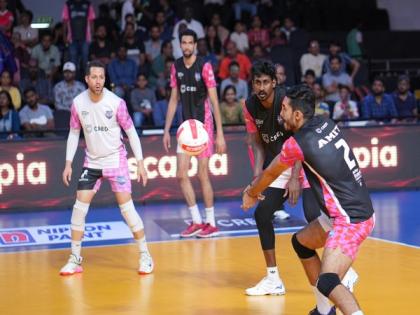 Prime Volleyball League: Mumbai Meteors go past Delhi Toofans to end campaign on high | Prime Volleyball League: Mumbai Meteors go past Delhi Toofans to end campaign on high Prime Volleyball League: Mumbai Meteors go past Delhi Toofans to end campaign on high | Prime Volleyball League: Mumbai Meteors go past Delhi Toofans to end campaign on high