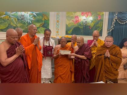Holy Relics of Lord Buddha to return to India today after exposition in Thailand | Holy Relics of Lord Buddha to return to India today after exposition in Thailand