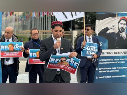 Pashtuns protest at UNHRC against crackdown on PTM leaders | Pashtuns protest at UNHRC against crackdown on PTM leaders Pashtuns protest at UNHRC against crackdown on PTM leaders | Pashtuns protest at UNHRC against crackdown on PTM leaders