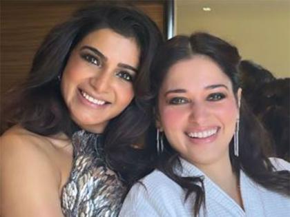 Tamannaah Bhatia, Samantha share cute bond in recent clicks | Tamannaah Bhatia, Samantha share cute bond in recent clicks
