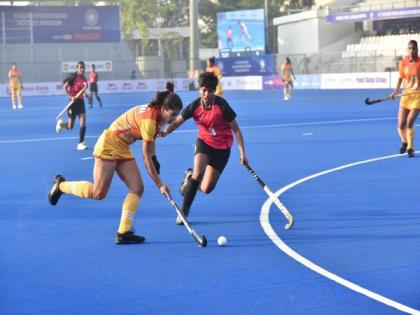 League stage of 14th Hockey India Senior Women National Championship concludes | League stage of 14th Hockey India Senior Women National Championship concludes League stage of 14th Hockey India Senior Women National Championship concludes | League stage of 14th Hockey India Senior Women National Championship concludes