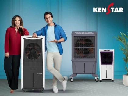 Kenstar Teams Up with Rajkummar Rao and Patralekhaa as Brand Ambassadors for Summer Cooler Campaign-AC wali thandak, ab Kenstar coolers mein | Kenstar Teams Up with Rajkummar Rao and Patralekhaa as Brand Ambassadors for Summer Cooler Campaign-AC wali thandak, ab Kenstar coolers mein