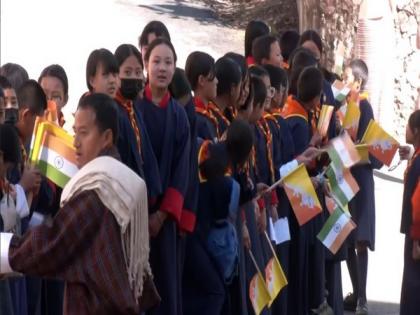 "Privileged to have India as our supporter": Bhutanese school children line Thimphu's streets to welcome PM Modi | "Privileged to have India as our supporter": Bhutanese school children line Thimphu's streets to welcome PM Modi