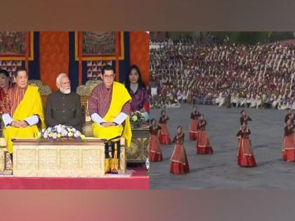 Bhutanese artists dive into Indian culture, perform on Hindi songs for PM Modi during his two-day visit to Bhutan | Bhutanese artists dive into Indian culture, perform on Hindi songs for PM Modi during his two-day visit to Bhutan Bhutanese artists dive into Indian culture, perform on Hindi songs for PM Modi during his two-day visit to Bhutan | Bhutanese artists dive into Indian culture, perform on Hindi songs for PM Modi during his two-day visit to Bhutan