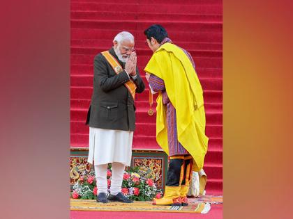 Bhutan King's decision to confer highest civilian honour on PM Modi strengthens bonds of friendship: Jaishankar | Bhutan King's decision to confer highest civilian honour on PM Modi strengthens bonds of friendship: Jaishankar Bhutan King's decision to confer highest civilian honour on PM Modi strengthens bonds of friendship: Jaishankar | Bhutan King's decision to confer highest civilian honour on PM Modi strengthens bonds of friendship: Jaishankar