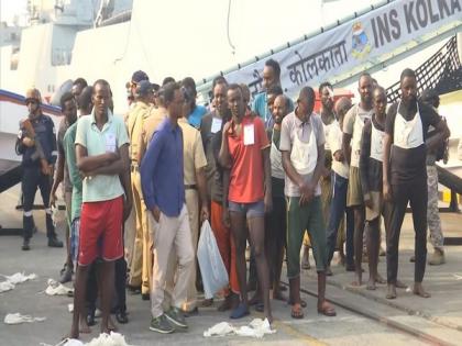 Indian Navy concludes succesful Anti-Piracy Op, 35 Somali pirates handed to Mumbai Police | Indian Navy concludes succesful Anti-Piracy Op, 35 Somali pirates handed to Mumbai Police Indian Navy concludes succesful Anti-Piracy Op, 35 Somali pirates handed to Mumbai Police | Indian Navy concludes succesful Anti-Piracy Op, 35 Somali pirates handed to Mumbai Police