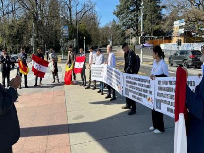 Protesters call on UN to urge Pakistan to vacate PoK and Gilgit-Baltistan | Protesters call on UN to urge Pakistan to vacate PoK and Gilgit-Baltistan Protesters call on UN to urge Pakistan to vacate PoK and Gilgit-Baltistan | Protesters call on UN to urge Pakistan to vacate PoK and Gilgit-Baltistan