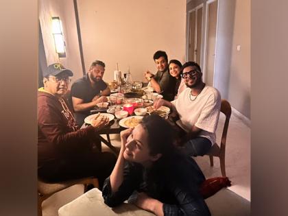 Shehnaaz Gill shares cozy dinner pic with Varun Sharma and 'Sab First Class' crew | Shehnaaz Gill shares cozy dinner pic with Varun Sharma and 'Sab First Class' crew Shehnaaz Gill shares cozy dinner pic with Varun Sharma and 'Sab First Class' crew | Shehnaaz Gill shares cozy dinner pic with Varun Sharma and 'Sab First Class' crew