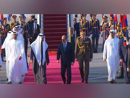UAE President arrives in Cairo at start of Egypt visit | UAE President arrives in Cairo at start of Egypt visit UAE President arrives in Cairo at start of Egypt visit | UAE President arrives in Cairo at start of Egypt visit