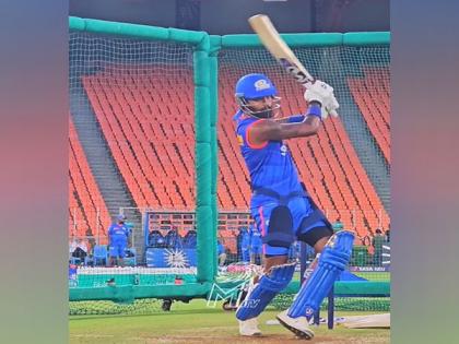 IPL 2024: MI's Hardik Pandya sweats out ahead of Gujarat Titans clash | IPL 2024: MI's Hardik Pandya sweats out ahead of Gujarat Titans clash