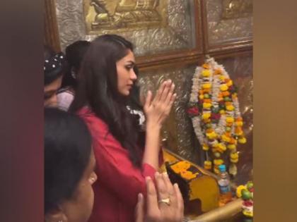 Mrunal Thakur offers prayers at Sri Yellamma Pochamma Temple ahead of 'Family Star' release | Mrunal Thakur offers prayers at Sri Yellamma Pochamma Temple ahead of 'Family Star' release Mrunal Thakur offers prayers at Sri Yellamma Pochamma Temple ahead of 'Family Star' release | Mrunal Thakur offers prayers at Sri Yellamma Pochamma Temple ahead of 'Family Star' release