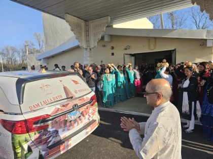 VHP organises Shri Ram Rath Yatra across US, Canada; aims to connect with Hindu temples | VHP organises Shri Ram Rath Yatra across US, Canada; aims to connect with Hindu temples