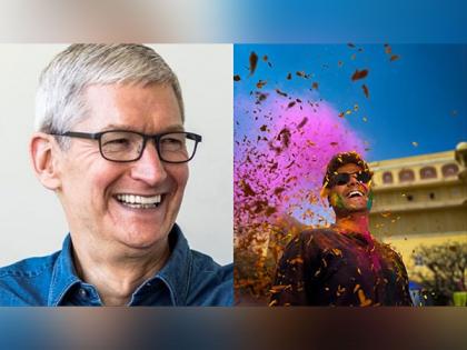 'Happy Holi to all who celebrate,' Apple CEO Tim Cook extends greetings | 'Happy Holi to all who celebrate,' Apple CEO Tim Cook extends greetings