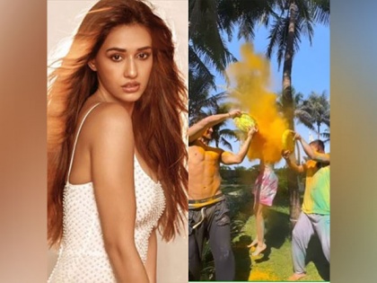 Disha Patani Celebrates Holi With Akshay Kumar, Tiger Shroff (Watch Video) | Disha Patani Celebrates Holi With Akshay Kumar, Tiger Shroff (Watch Video)