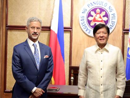 EAM Jaishankar conveys PM Modi's greetings as he calls on Philippine President Marcos | EAM Jaishankar conveys PM Modi's greetings as he calls on Philippine President Marcos