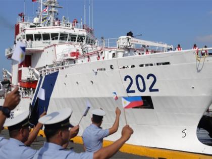 Indian Coast Guard ship docks at Manila port amid tensions in South China Sea | Indian Coast Guard ship docks at Manila port amid tensions in South China Sea Indian Coast Guard ship docks at Manila port amid tensions in South China Sea | Indian Coast Guard ship docks at Manila port amid tensions in South China Sea