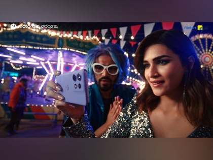 Motorola launches New TVC: 'Intelligence Meets Art' with Kriti Sanon & Babil Khan for motorola edge50 pro launch | Motorola launches New TVC: 'Intelligence Meets Art' with Kriti Sanon & Babil Khan for motorola edge50 pro launch