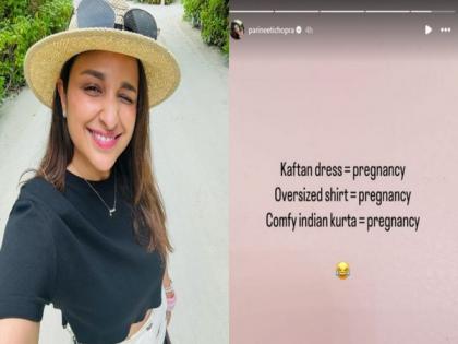 Parineeti Chopra shuts down pregnancy rumors amid 'Chamkila's trailer launch | Parineeti Chopra shuts down pregnancy rumors amid 'Chamkila's trailer launch