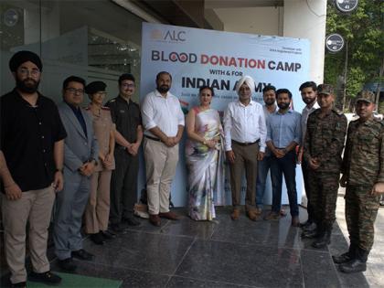 ALC Group Organises Blood Donation Camp for the Indian Army; Rallies 100 Donors | ALC Group Organises Blood Donation Camp for the Indian Army; Rallies 100 Donors
