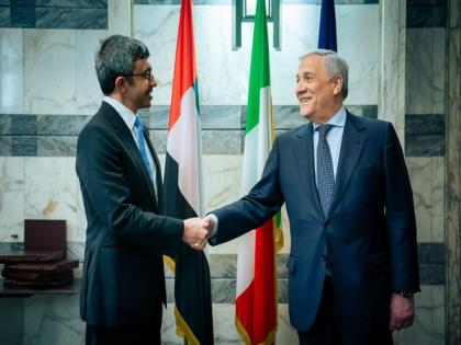 UAE Foreign Minister meets with Italian Foreign Minister | UAE Foreign Minister meets with Italian Foreign Minister UAE Foreign Minister meets with Italian Foreign Minister | UAE Foreign Minister meets with Italian Foreign Minister