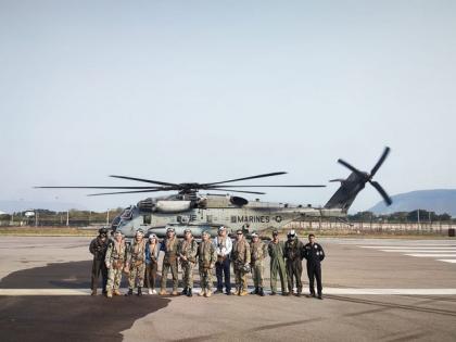 Exercise Tiger Triumph: US Navy's Super Stallion arrives in Visakhapatnam | Exercise Tiger Triumph: US Navy's Super Stallion arrives in Visakhapatnam Exercise Tiger Triumph: US Navy's Super Stallion arrives in Visakhapatnam | Exercise Tiger Triumph: US Navy's Super Stallion arrives in Visakhapatnam