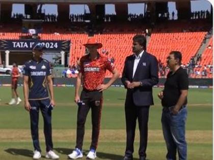 IPL 2024: SunRisers Hyderabad win toss, opt to bat against Gujarat Titans | IPL 2024: SunRisers Hyderabad win toss, opt to bat against Gujarat Titans