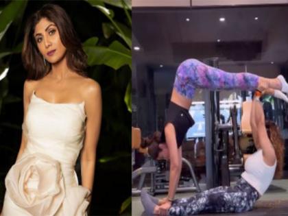 Shilpa Shetty starts first day of April with fun workout | Shilpa Shetty starts first day of April with fun workout