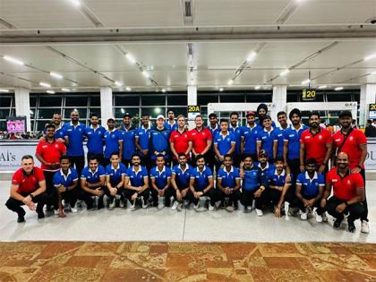 Indian hockey team leaves for Australia for five-match Test series | Indian hockey team leaves for Australia for five-match Test series