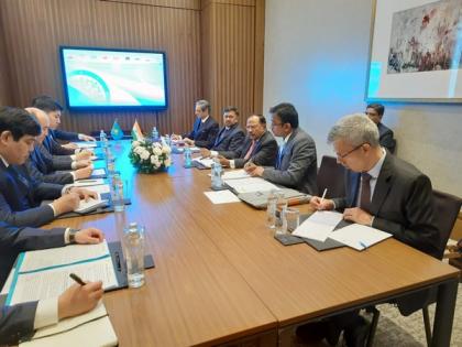 NSA Doval, Kazakhstan counterpart Gizat Nurdauletov hold talks on deepening cooperation | NSA Doval, Kazakhstan counterpart Gizat Nurdauletov hold talks on deepening cooperation