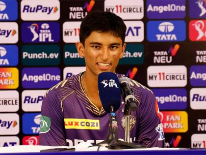"It's nice to get into the tournament with a fifty": KKR's Angkrish Raghuvanshi | "It's nice to get into the tournament with a fifty": KKR's Angkrish Raghuvanshi