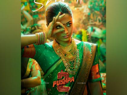 Rashmika Mandanna back as Srivalli, 'Pushpa 2: The Rule' makers shares intriguing first look poster on her birthday | Rashmika Mandanna back as Srivalli, 'Pushpa 2: The Rule' makers shares intriguing first look poster on her birthday