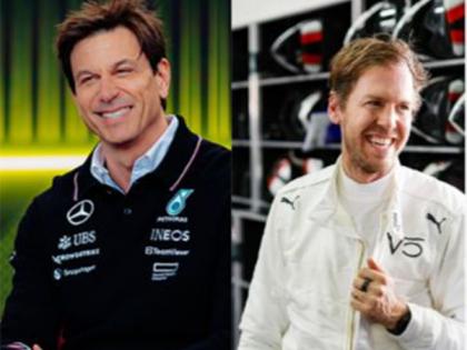 "It's never a name you can discount": Toto Wolff on Sebastian Vettel amid rumours of F1 comeback with Mercedes | "It's never a name you can discount": Toto Wolff on Sebastian Vettel amid rumours of F1 comeback with Mercedes "It's never a name you can discount": Toto Wolff on Sebastian Vettel amid rumours of F1 comeback with Mercedes | "It's never a name you can discount": Toto Wolff on Sebastian Vettel amid rumours of F1 comeback with Mercedes
