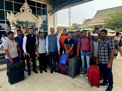 "Modi ki Guarantee works for all": Jaishankar on repatriation of 17 Indian workers from Laos | "Modi ki Guarantee works for all": Jaishankar on repatriation of 17 Indian workers from Laos "Modi ki Guarantee works for all": Jaishankar on repatriation of 17 Indian workers from Laos | "Modi ki Guarantee works for all": Jaishankar on repatriation of 17 Indian workers from Laos