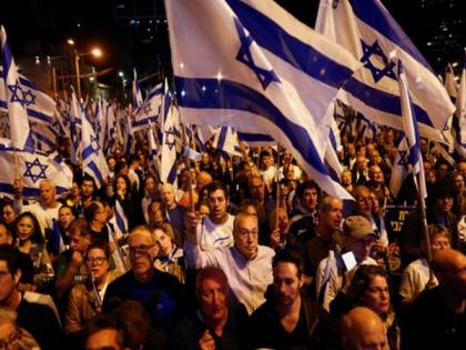 Anti-government protests in Israel for PM Netanyahu's resignation and early elections | Anti-government protests in Israel for PM Netanyahu's resignation and early elections
