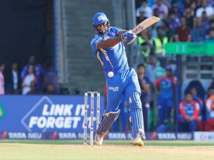 IPL 2024: David, Shepherd's carnage at Wankhede powers MI to 234/5 against DC | IPL 2024: David, Shepherd's carnage at Wankhede powers MI to 234/5 against DC